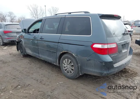 2006 Honda Odyssey Ex z USA, uszkodzony, nr VIN 5FNRL38406B429754